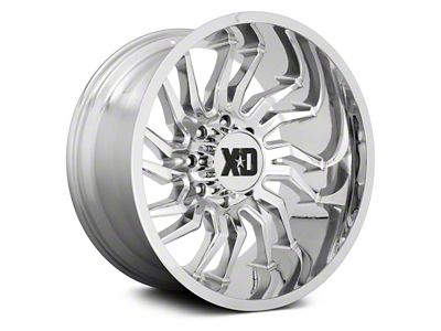 XD Tension Chrome 6-Lug Wheel; 22x12; -44mm Offset (14-18 Silverado 1500)