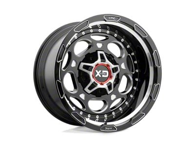 XD Demodog Gloss Black Milled 6-Lug Wheel; 20x9; 18mm Offset (15-20 F-150)