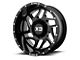 XD Fury Gloss Black Milled 6-Lug Wheel; 20x9; 0mm Offset (15-20 F-150)