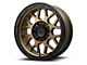 XD Grenade OR Matte Bronze with Matte Black Lip 6-Lug Wheel; 18x8.5; 0mm Offset (15-20 F-150)