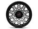 XD Gunner Gloss Black Machined with Gray Tint 6-Lug Wheel; 22x10; -18mm Offset (15-20 F-150)