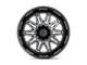 XD Gunner Gloss Black Machined with Gray Tint 6-Lug Wheel; 22x12; -44mm Offset (15-20 F-150)