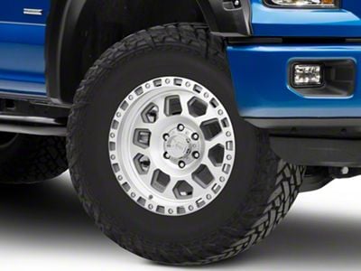 XD RG2 Machined 6-Lug Wheel; 17x8; 25mm Offset (15-20 F-150)