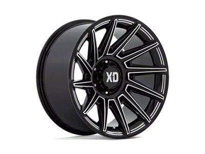 XD Specter Gloss Black Milled 6-Lug Wheel; 20x10; -18mm Offset (15-20 F-150)