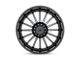 XD Whiplash Gloss Black with Gray Tint 6-Lug Wheel; 20x10; -18mm Offset (15-20 F-150)