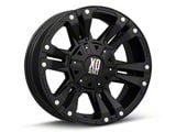 XD Monster II Matte Black 8-Lug Wheel; 18x9; 18mm Offset (15-19 Sierra 2500 HD)