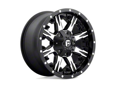 XD Rockstar II Matte Black Machined 8-Lug Wheel; 20x12; -44mm Offset (15-19 Sierra 2500 HD)