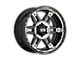 XD Spy II Gloss Black Machined 8-Lug Wheel; 20x9; 0mm Offset (15-19 Sierra 2500 HD)