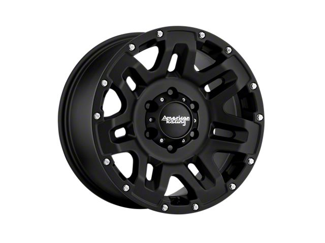 XD Addict Matte Black Machined 8-Lug Wheel; 18x9; 18mm Offset (15-19 Sierra 3500 HD SRW)