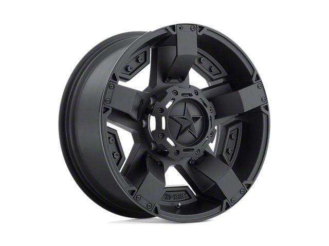 XD Rockstar II Matte Black 8-Lug Wheel; 22x12; -44mm Offset (15-19 Sierra 3500 HD SRW)