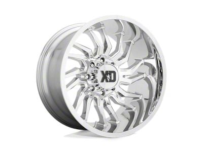 XD Tension Chrome 8-Lug Wheel; 20x10; -18mm Offset (15-19 Sierra 3500 HD SRW)