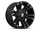 XD Monster II Matte Black 8-Lug Wheel; 20x9; 18mm Offset (15-19 Silverado 2500 HD)