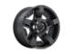 XD Rockstar II Matte Black 8-Lug Wheel; 17x8; 10mm Offset (15-19 Silverado 2500 HD)