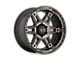 XD Spy II Satin Black Dark Tint 8-Lug Wheel; 20x9; 0mm Offset (15-19 Silverado 2500 HD)