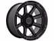 XD Titan Satin Black 8-Lug Wheel; 20x9; 0mm Offset (15-19 Silverado 3500 HD SRW)