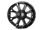 XD Buck 25 Gloss Black Milled 6-Lug Wheel; 20x9; 0mm Offset (15-20 Tahoe)