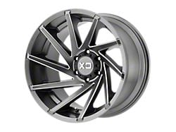 XD Cyclone Satin Gray Milled 6-Lug Wheel; 18x9; 18mm Offset (15-20 Tahoe)