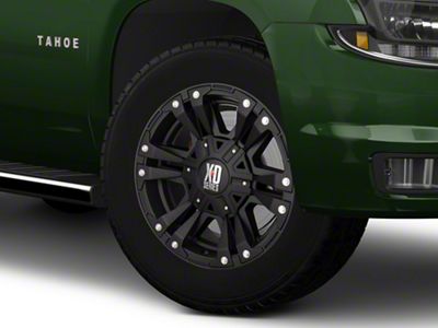 XD Monster II Matte Black 6-Lug Wheel; 20x10; -24mm Offset (15-20 Tahoe)