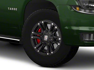 XD Monster II Matte Black 6-Lug Wheel; 18x10; -24mm Offset (15-20 Tahoe)