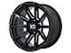 XD Outbreak Gloss Black Milled 6-Lug Wheel; 20x10; -18mm Offset (15-20 Tahoe)