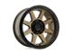 XD Addict 2 Matte Bronze with Matte Black Lip 6-Lug Wheel; 18x8.5; 0mm Offset (15-20 Yukon)