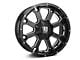 XD Buck 25 Gloss Black Milled 6-Lug Wheel; 20x9; 0mm Offset (15-20 Yukon)