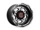 XD Demodog Satin Black Gray Tint 6-Lug Wheel; 20x12; -44mm Offset (15-20 Yukon)