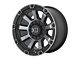 XD Gauntlet Satin Black with Gray Tint 6-Lug Wheel; 17x9; 0mm Offset (15-20 Yukon)