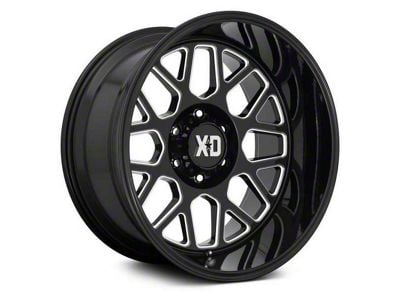 XD Grenade 2 Full Gloss Black 6-Lug Wheel; 20x10; -18mm Offset (15-20 Yukon)