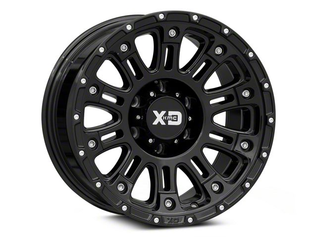 XD Hoss II Gloss Black 6-Lug Wheel; 20x9; 0mm Offset (15-20 Yukon)