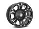 XD Monster Matte Black 6-Lug Wheel; 18x9; 18mm Offset (15-20 Yukon)