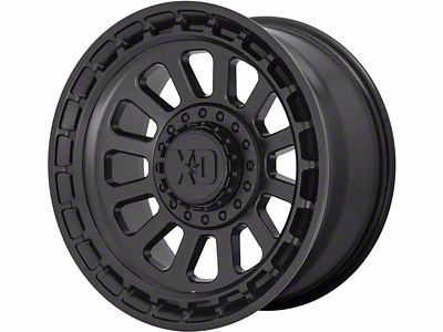 XD Omega Satin Black 6-Lug Wheel; 17x9; 18mm Offset (15-20 Yukon)