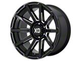 XD Outbreak Gloss Black Milled 6-Lug Wheel; 20x9; 18mm Offset (15-20 Yukon)