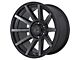 XD Outbreak Satin Black with Gray Tint 6-Lug Wheel; 20x10; 12mm Offset (15-20 Yukon)