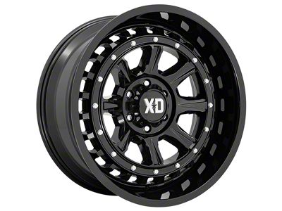 XD Outlander Gloss Black 6-Lug Wheel; 20x10; -18mm Offset (15-20 Yukon)