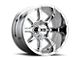 XD Mammoth Chrome 8-Lug Wheel; 24x14; -76mm Offset (17-22 F-250 Super Duty)