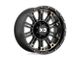 XD Hoss II Satin Black Machined Dark Tint 8-Lug Wheel; 20x9; 0mm Offset (17-22 F-350 Super Duty SRW)