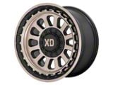XD Omega Satin Black with Bronze Tint 8-Lug Wheel; 20x10; -18mm Offset (17-22 F-350 Super Duty SRW)