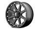 XD Addict Matte Black 6-Lug Wheel; 17x9; 18mm Offset (99-06 Sierra 1500)