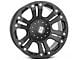 XD Monster Matte Black 6-Lug Wheel; 18x9; 18mm Offset (99-06 Sierra 1500)