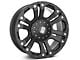 XD Monster Matte Black 6-Lug Wheel; 18x9; 18mm Offset (99-06 Sierra 1500)