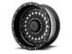 XD Panzer Satin Black 6-Lug Wheel; 17x9; -12mm Offset (99-06 Sierra 1500)