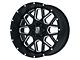 XD Grenade Satin Black Milled 8-Lug Wheel; 20x10; -24mm Offset (19-24 RAM 2500)