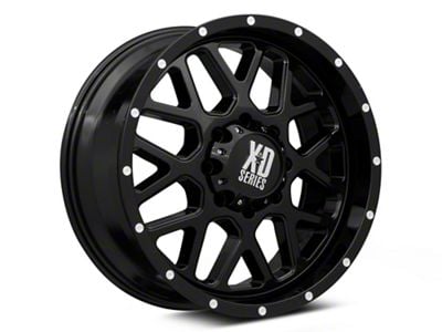 XD Grenade Gloss Black 8-Lug Wheel; 20x10; -24mm Offset (19-24 RAM 3500 SRW)