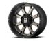 XD Buck 25 Matte Black with Dark Tint 6-Lug Wheel; 20x9; 30mm Offset (19-23 Ranger)