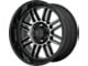 XD Cage Gloss Black with Gray Tint 6-Lug Wheel; 20x9; 18mm Offset (19-24 Sierra 1500)