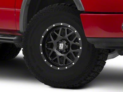 XD Grenade Satin Black 6-Lug Wheel; 18x9; -12mm Offset (04-08 F-150)