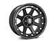 XD Addict Matte Black 6-Lug Wheel; 18x9; 18mm Offset (07-13 Sierra 1500)