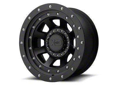 XD FMJ Satin Black with Dark Tint 5-Lug Wheel; 17x9; -12mm Offset (09-18 RAM 1500)