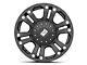 XD Monster Matte Black 5-Lug Wheel; 18x9; -12mm Offset (09-18 RAM 1500)